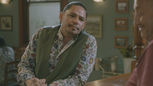 Skemergrond character portrait: Keenan Arrison as PJ Louw